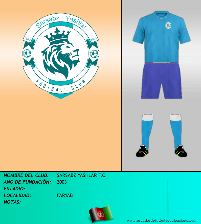 Escudo de SARSABZ YASHLAR F.C.