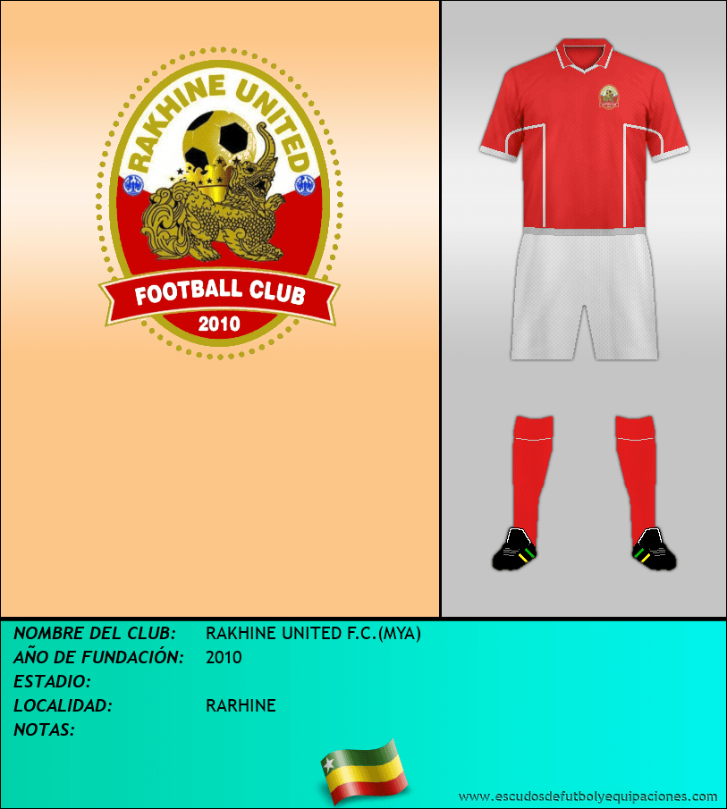 Escudo de RAKHINE UNITED F.C.(MYA)