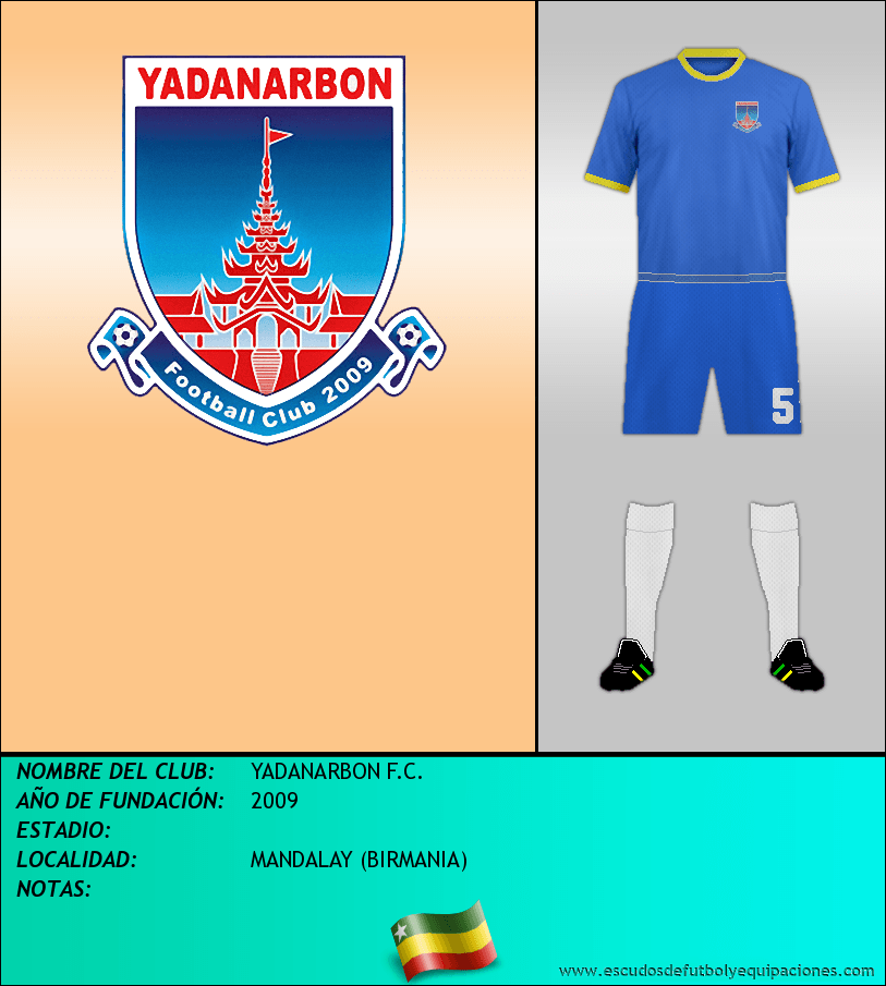 Escudo de YADANARBON F.C.