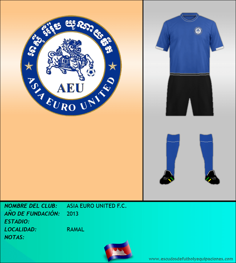 Escudo de ASIA EURO UNITED F.C.