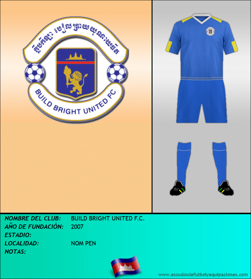 Escudo de BUILD BRIGHT UNITED F.C.