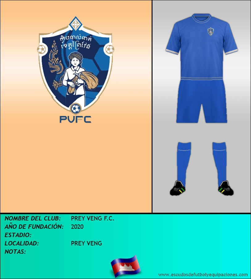 Escudo de PREY VENG F.C.