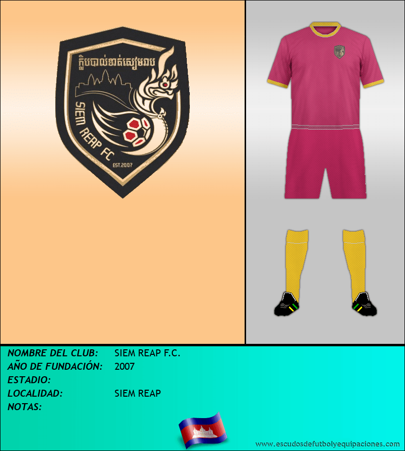 Escudo de SIEM REAP F.C.
