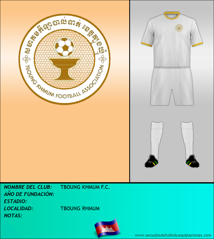 Escudo de TBOUNG KHMUM F.C.