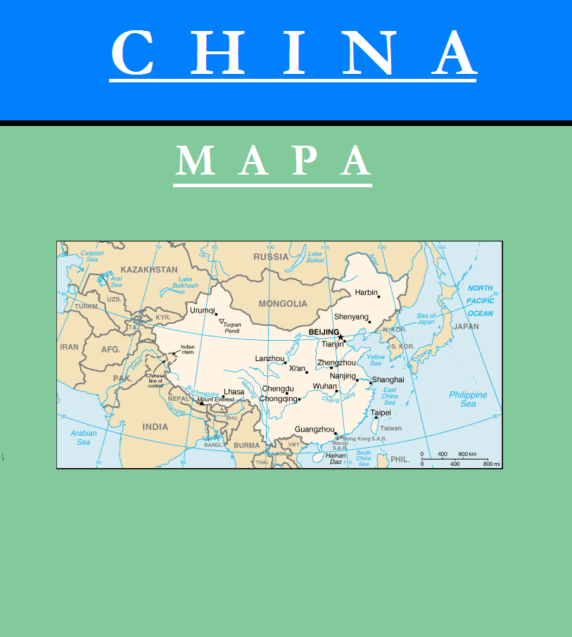 Escudo de MAPA DE CHINA