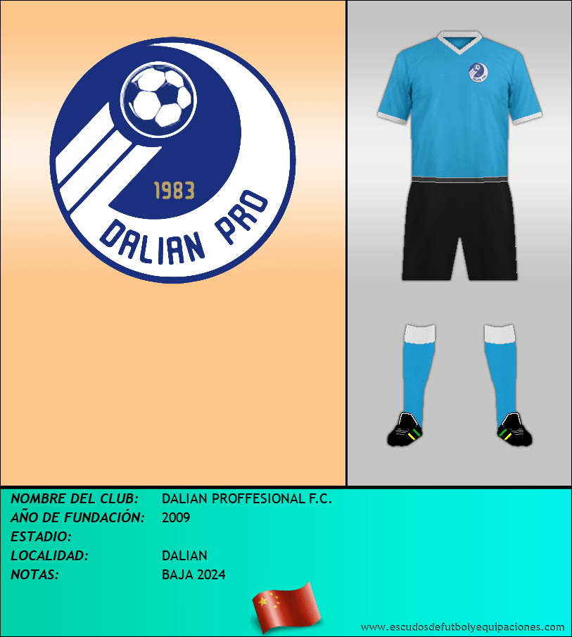 Escudo de DALIAN PROFFESIONAL F.C.