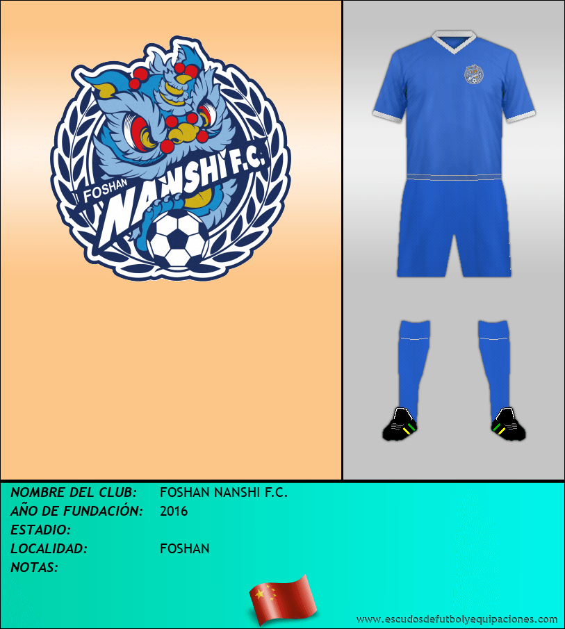 Escudo de FOSHAN NANSHI F.C.