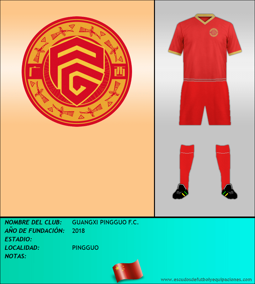 Escudo de GUANGXI PINGGUO F.C.