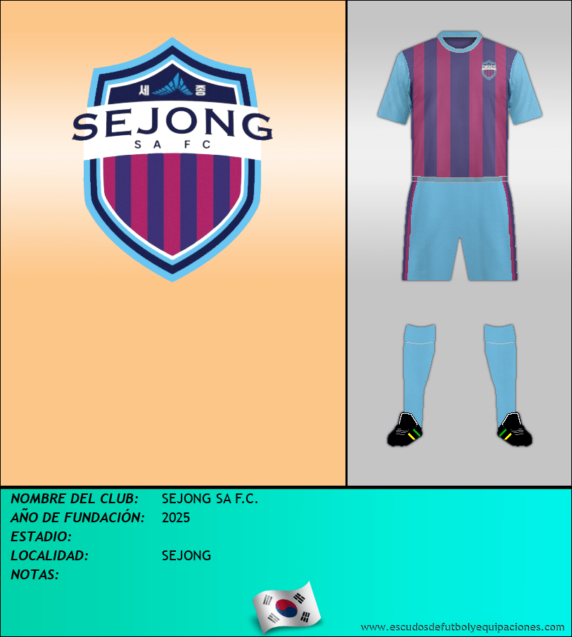 Escudo de SEJONG SA F.C.