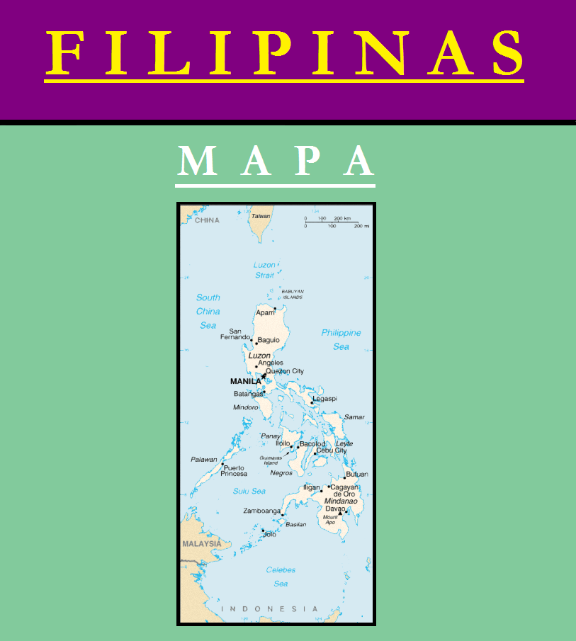 Escudo de MAPA DE FILIPINAS