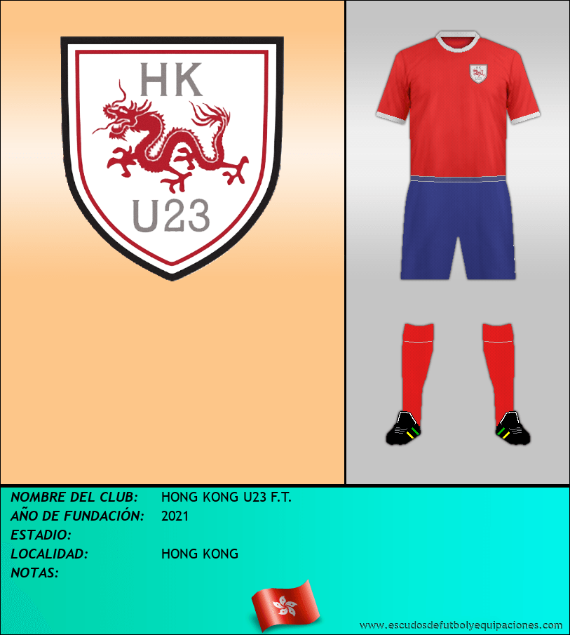 Escudo de HONG KONG U23 F.T.