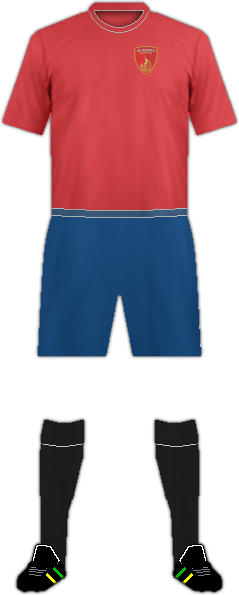 Equipación DELHI UNITED F.C.