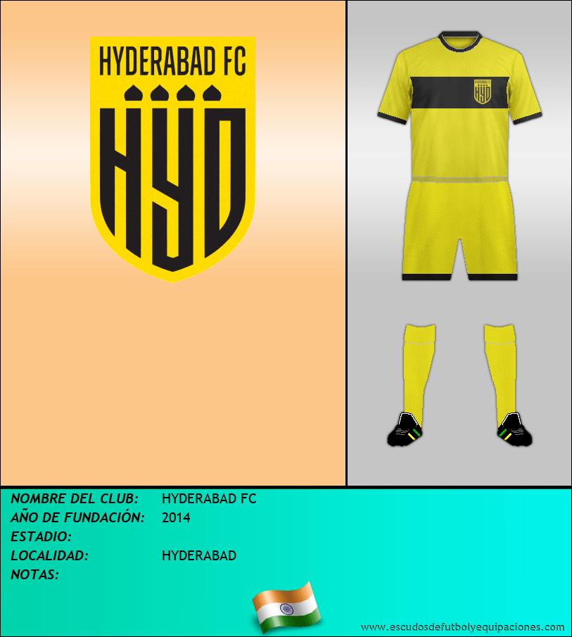 Escudo de HYDERABAD FC
