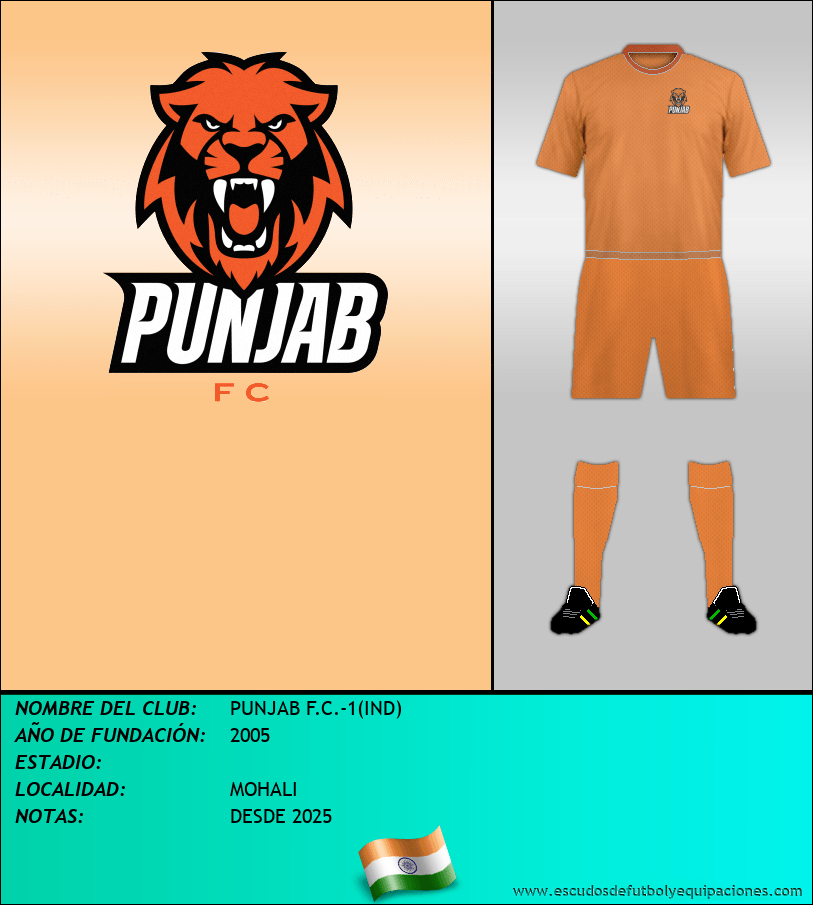 Escudo de PUNJAB F.C.-1(IND)