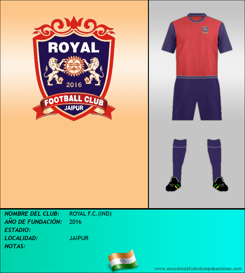 Escudo de ROYAL F.C.(IND)