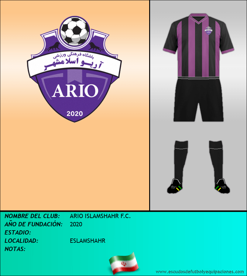 Escudo de ARIO ISLAMSHAHR F.C.