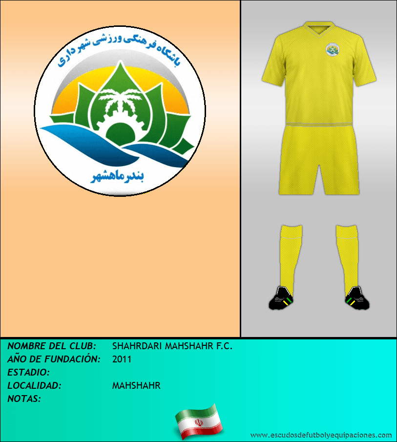 Escudo de SHAHRDARI MAHSHAHR F.C.