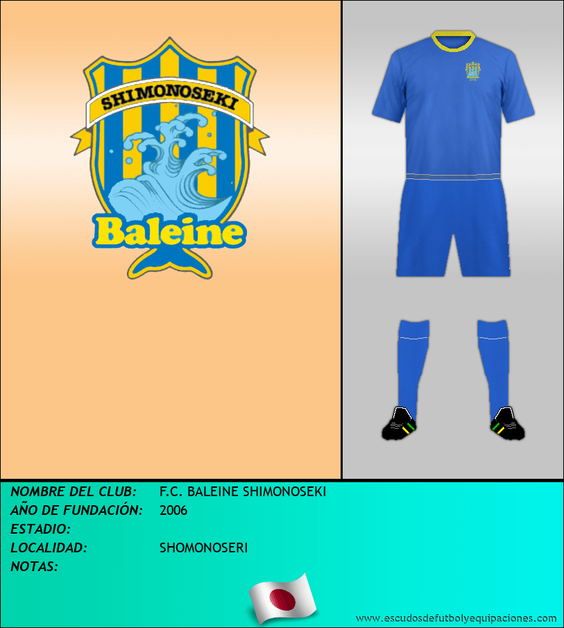 Escudo de F.C. BALEINE SHIMONOSEKI