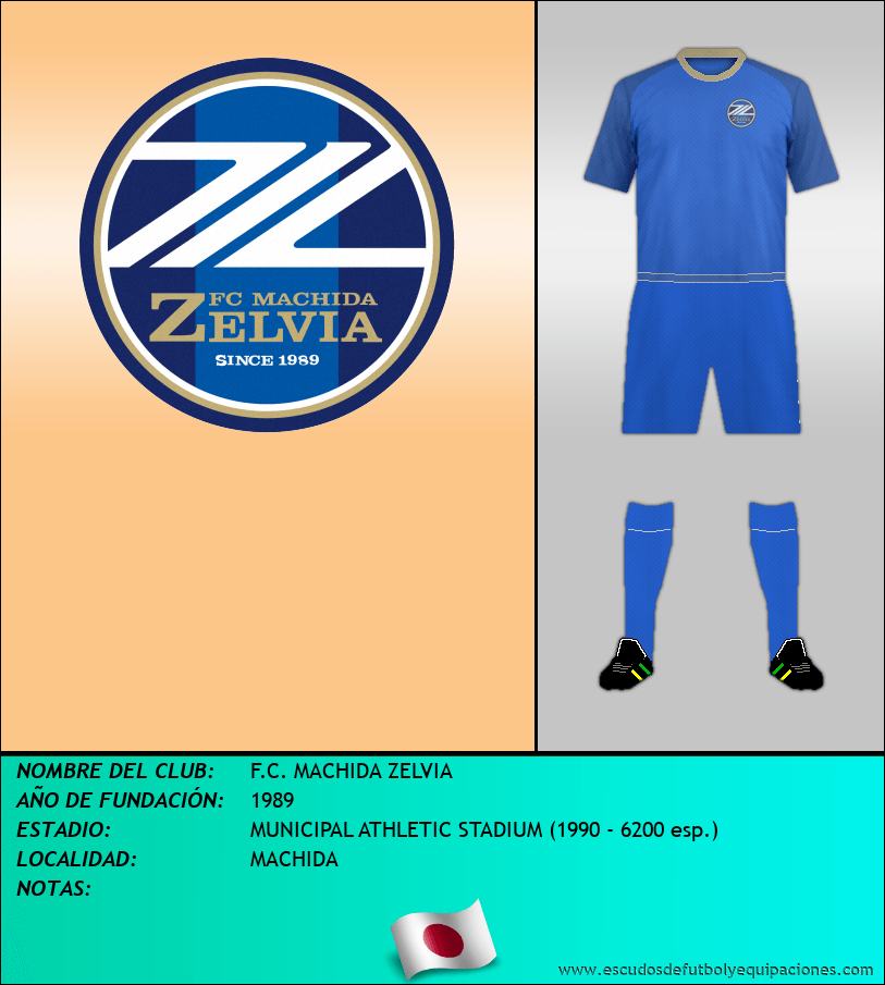 Escudo de F.C. MACHIDA ZELVIA