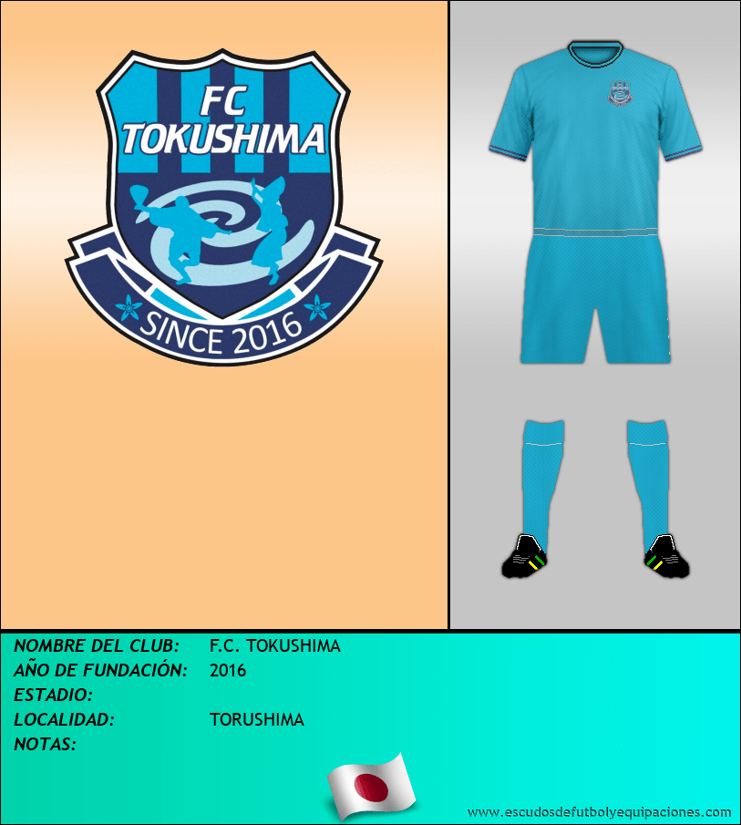 Escudo de F.C. TOKUSHIMA