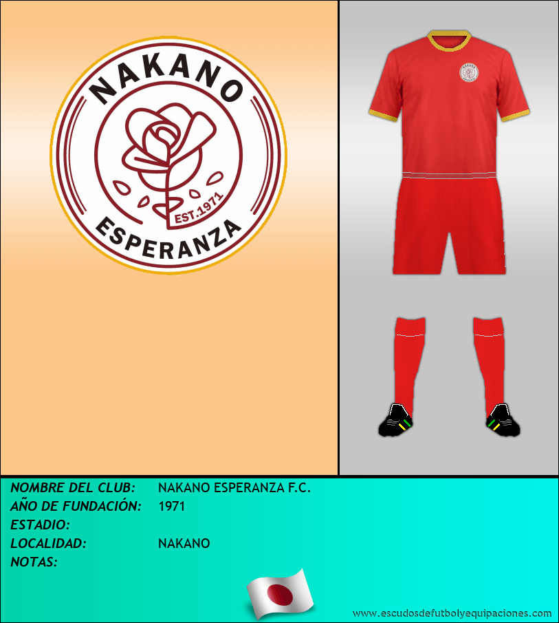 Escudo de NAKANO ESPERANZA F.C.