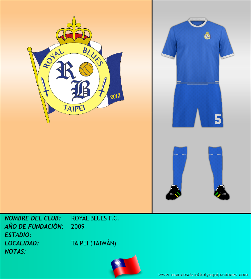 Escudo de ROYAL BLUES F.C.