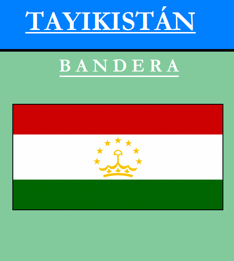 Escudo de BANDERA DE TAYIKISTÁN