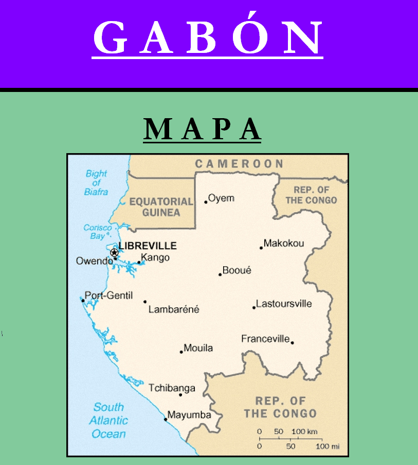 Escudo de MAPA DE GABÓN