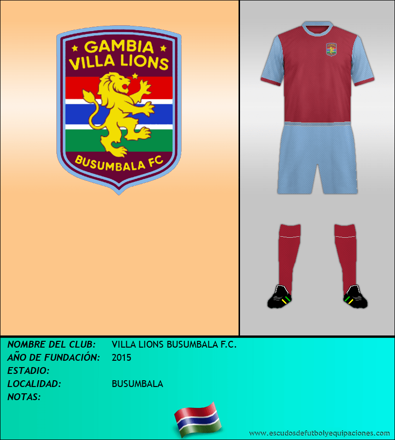 Escudo de VILLA LIONS BUSUMBALA F.C.