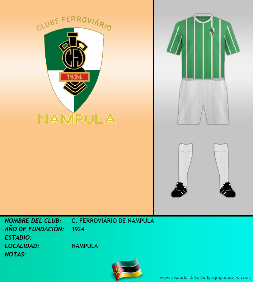 Escudo de C. FERROVIÁRIO DE NAMPULA