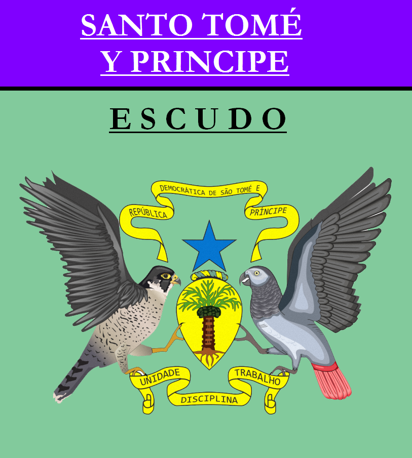 Escudo de ESCUDO DE SANTO TOMÉ Y PRÍNCIPE