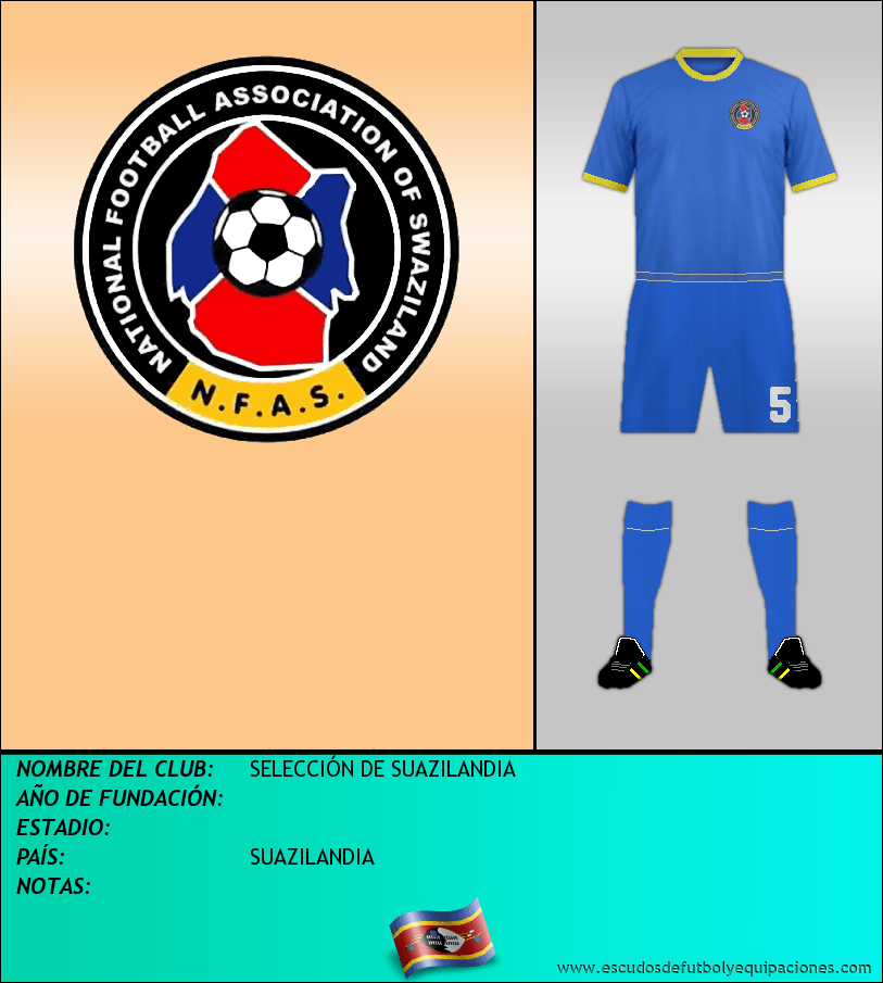 Escudo de SELECCIÓN DE SUAZILANDIA