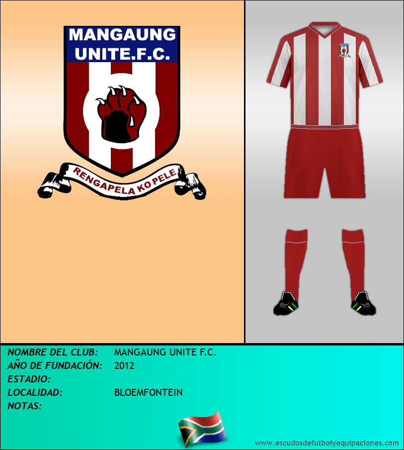 Escudo de MANGAUNG UNITE F.C.