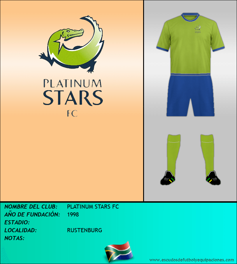 Escudo de PLATINUM STARS FC