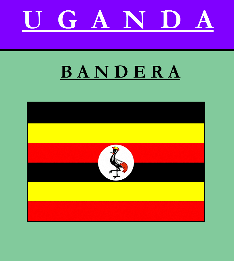 Escudo de BANDERA DE UGANDA