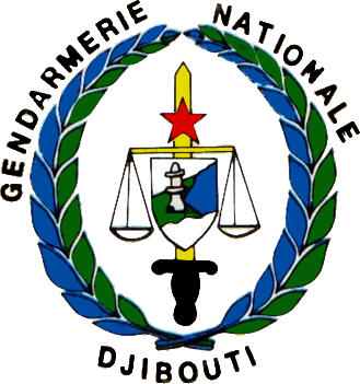 Escudo de GENDARMERIE NATIONALE(DJI) (YIBUTI)