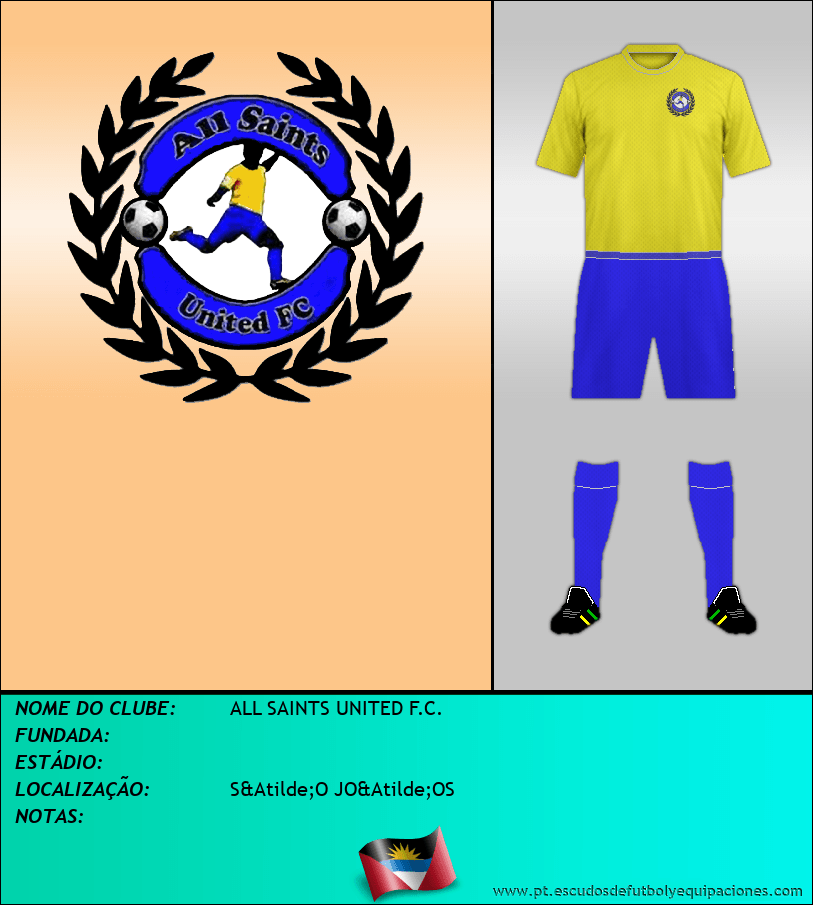 Escudo de ALL SAINTS UNITED F.C.