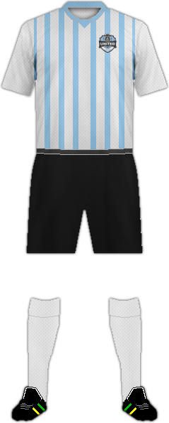 Equipación K-W UNITED F.C.