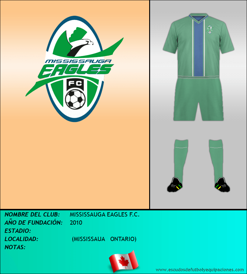 Escudo de MISSISSAUGA EAGLES F.C.