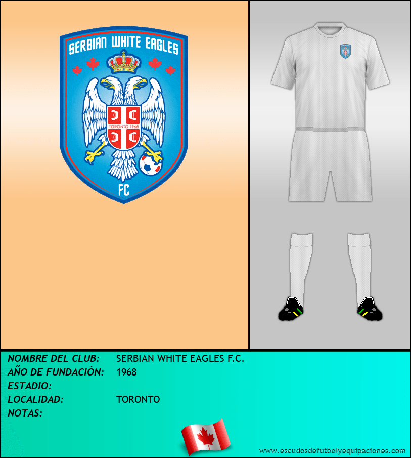 Escudo de SERBIAN WHITE EAGLES F.C.