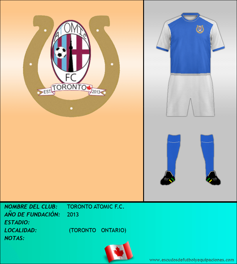 Escudo de TORONTO ATOMIC F.C.
