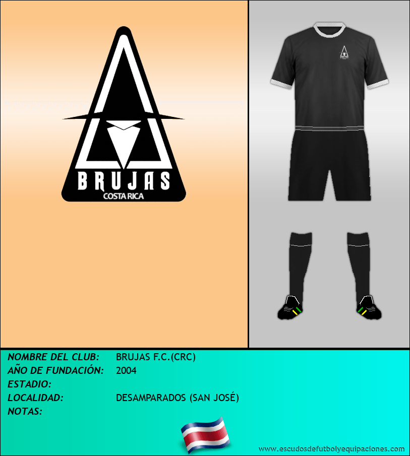 Escudo de BRUJAS F.C.(CRC)