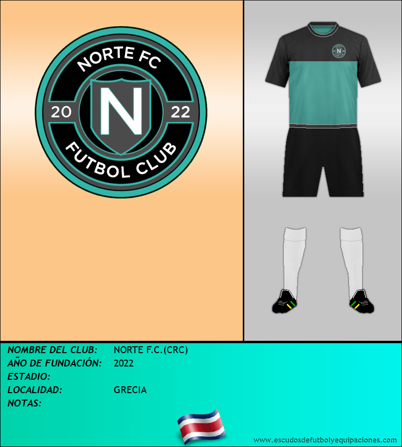 Escudo de NORTE F.C.(CRC)