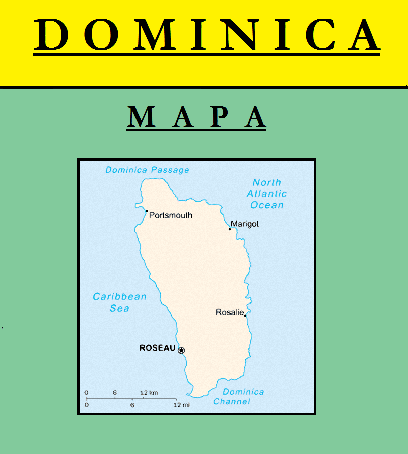 Escudo de MAPA DE DOMINICA
