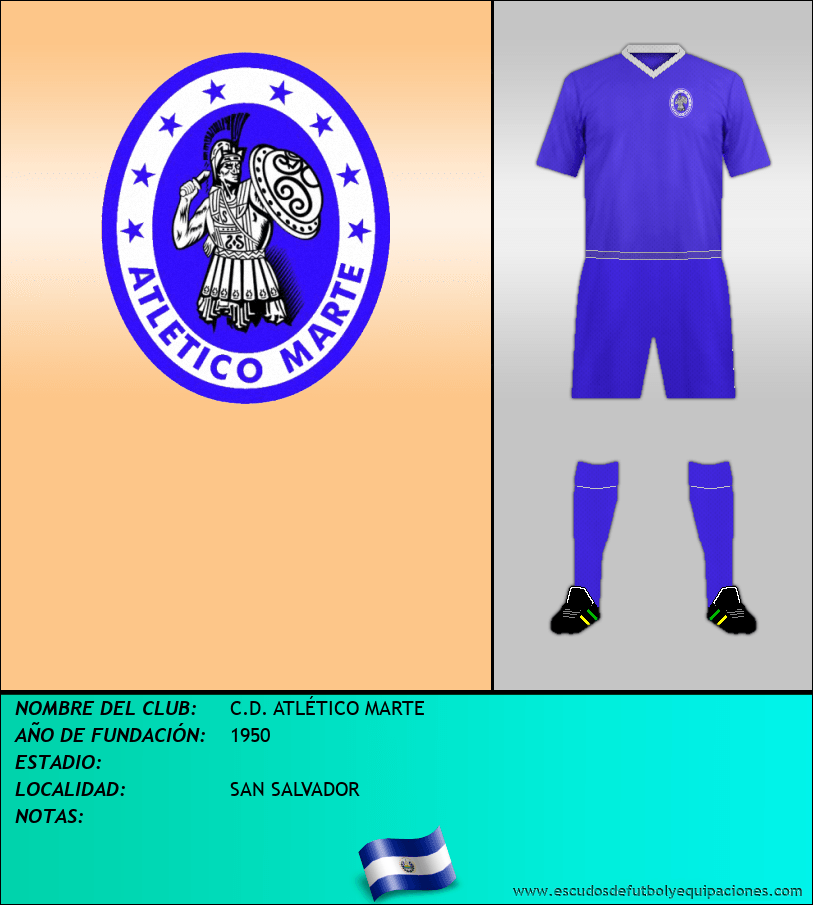 Escudo de C.D. ATLÉTICO MARTE