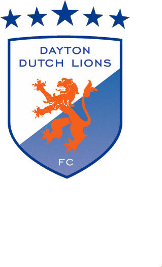 Escudo de DAYTON DUTCH LIONS F.C. (ESTADOS UNIDOS)