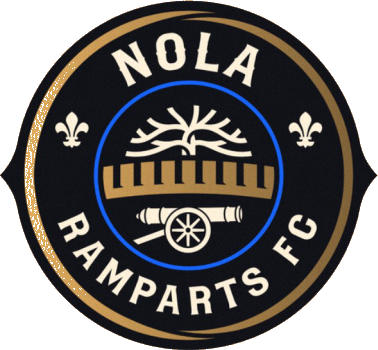 Escudo de NOLA RAMPARTS F.C. (ESTADOS UNIDOS)