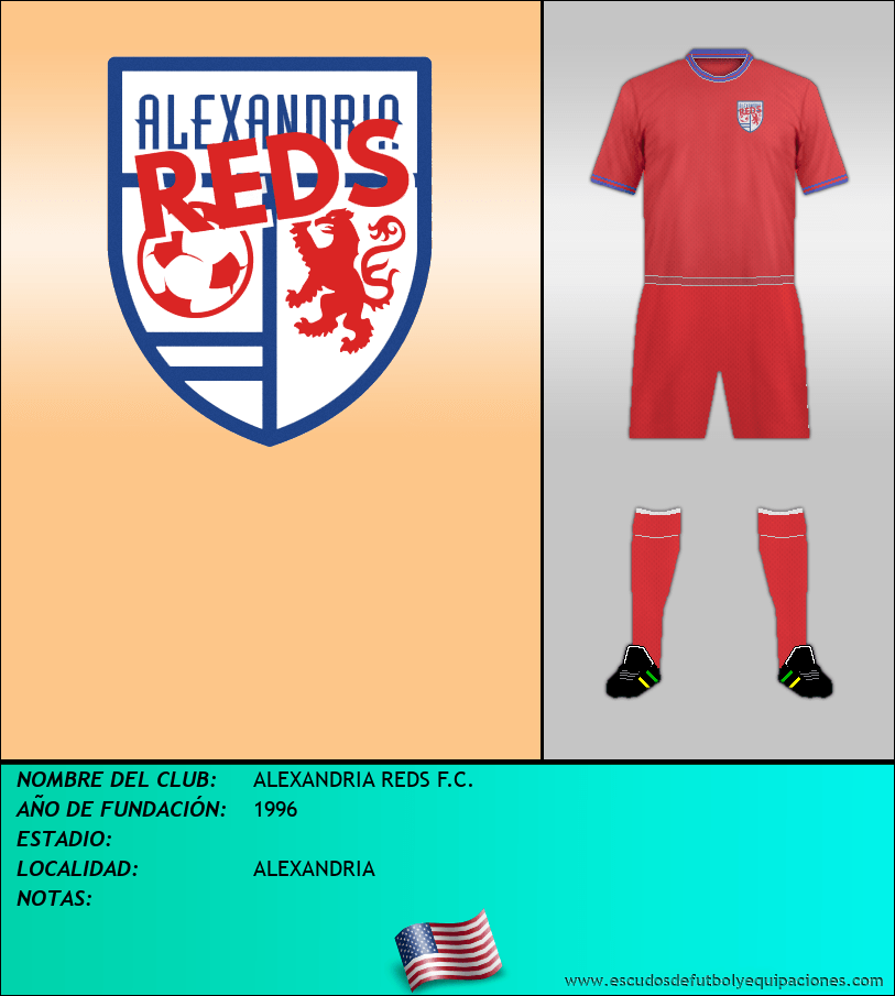 Escudo de ALEXANDRIA REDS F.C.