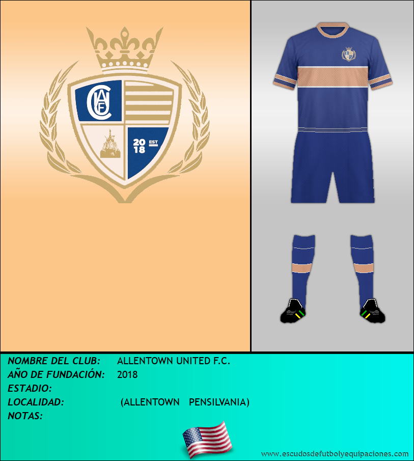 Escudo de ALLENTOWN UNITED F.C.