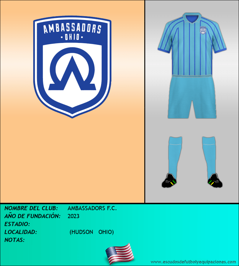 Escudo de AMBASSADORS F.C.